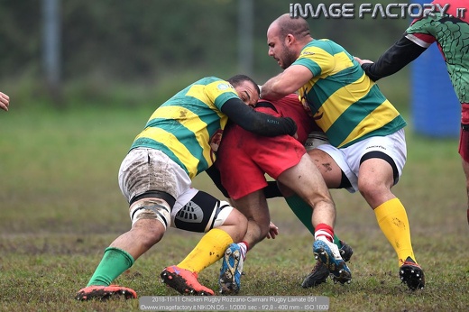 2018-11-11 Chicken Rugby Rozzano-Caimani Rugby Lainate 051